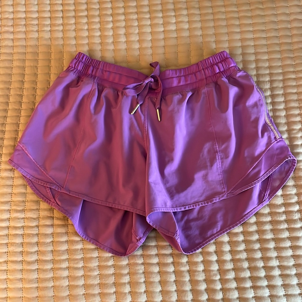 Lululemon women’s purple shorts